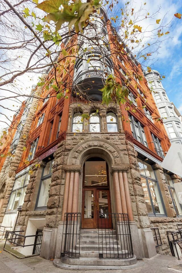 The Pioneer Building in Seattle, home of Hyper Expert